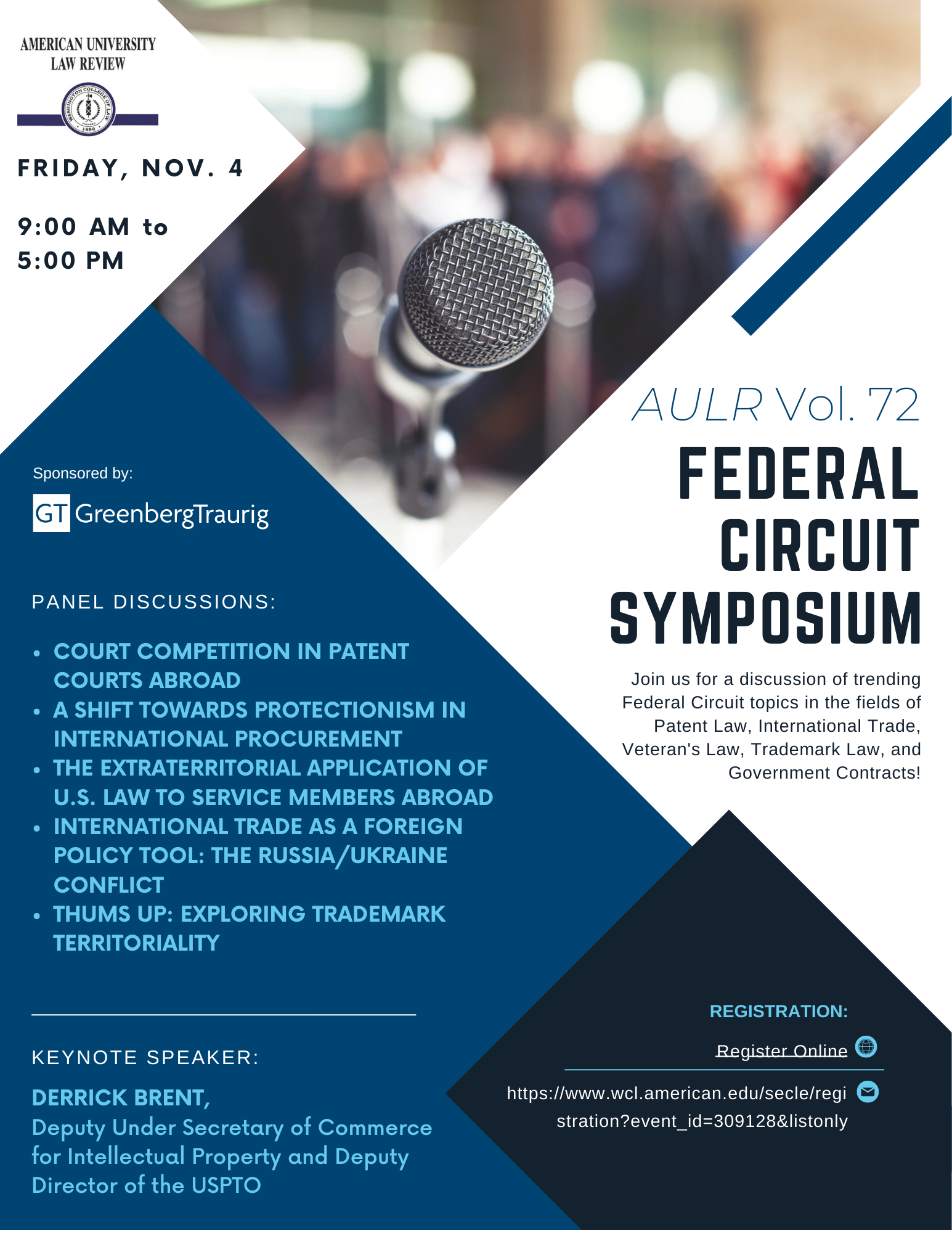 AULR Federal Circuit Symposium Flyer
